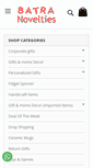Mobile Screenshot of batranovelties.com
